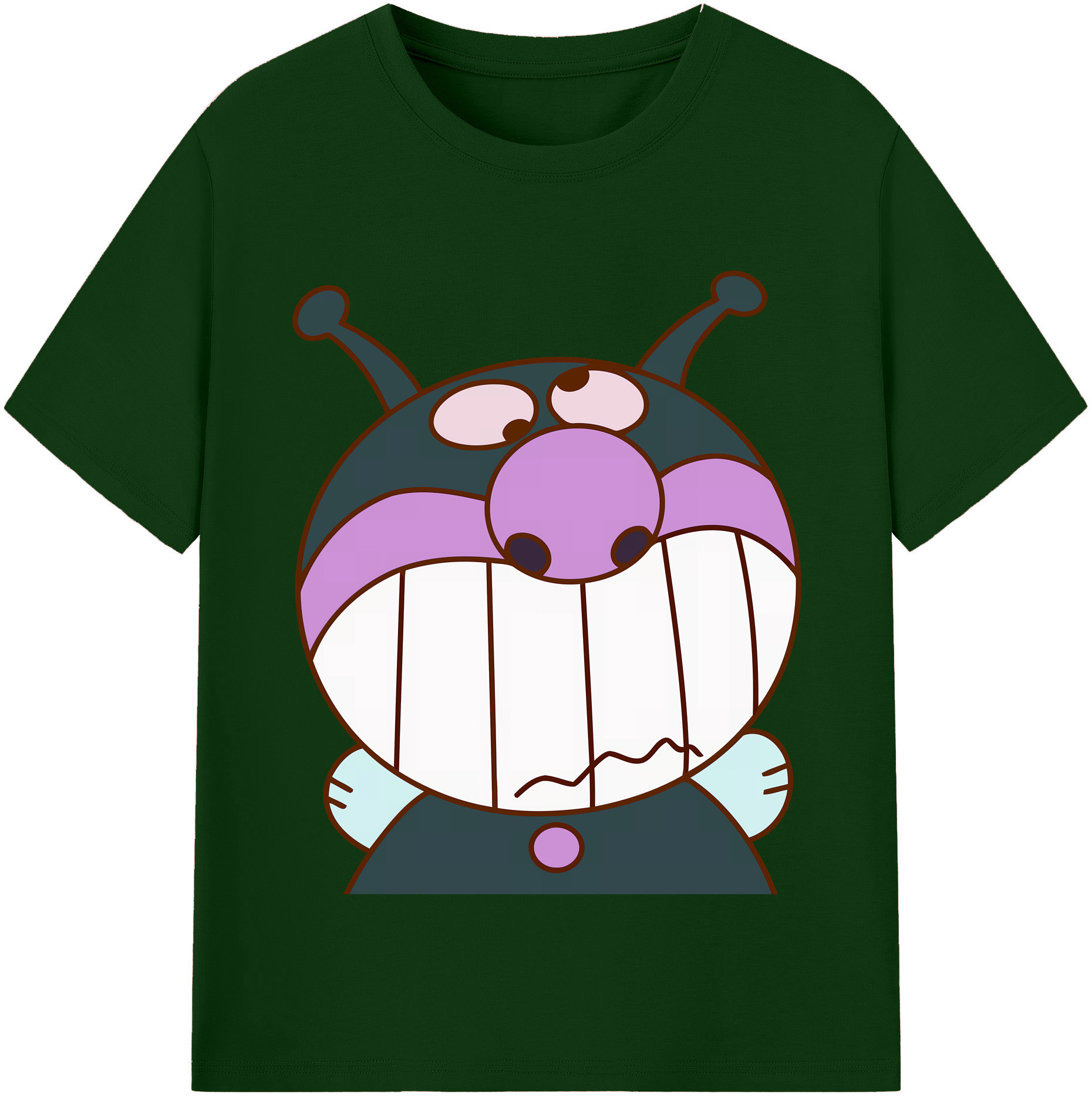 （画像用） アンパンマン Anpanman 綿100％半袖Tシャツ（フロントプリント）